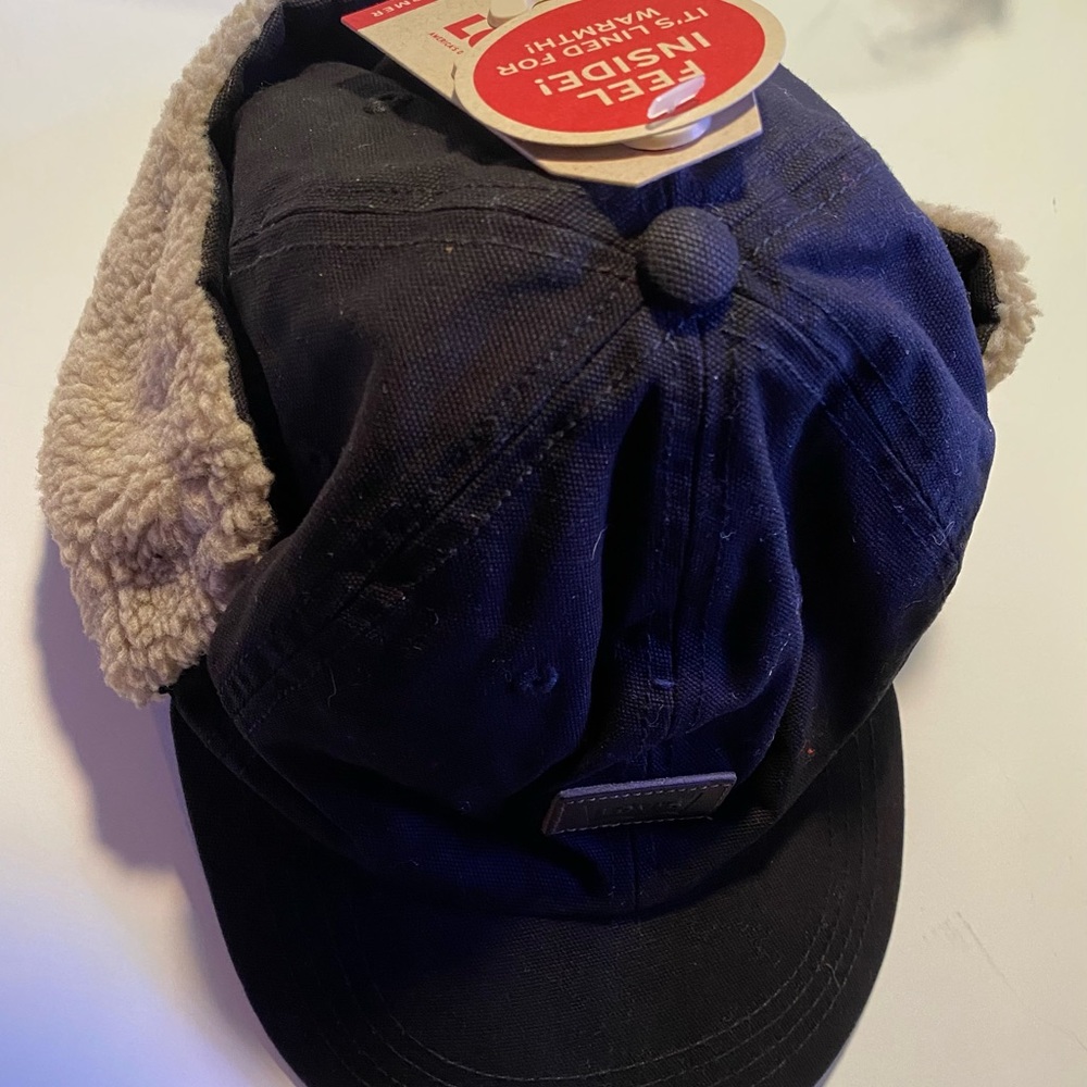 Levi’s ear warmer ball cap Small/Medium with tags